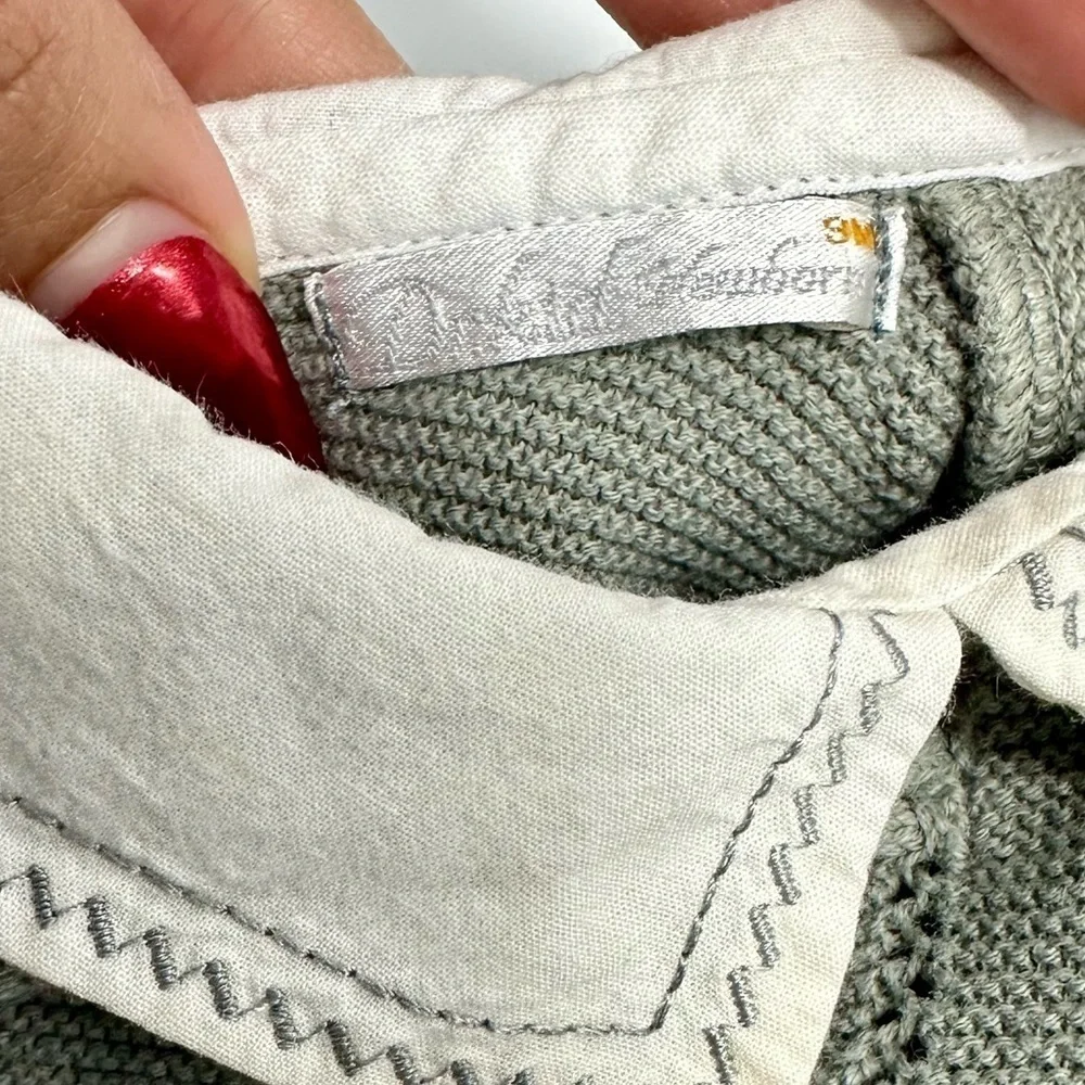 Dr.Kid newborn grey collared 2 piece set size 9M